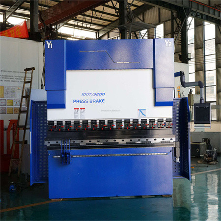 30T1600 kisméretű NC vagy CNC acél hidraulikus présfék WC67K Kínában gyártva