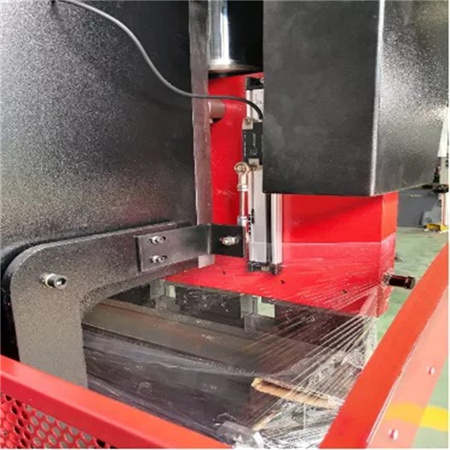 6 tengelyes függőleges CNC hátsó nyomtáv Cnc hidraulikus Vasalás acéllemez fémlemez présfék