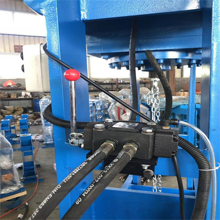 Nagy hatékonyságú rozsdamentes acél nyomógép 80 tonnás présgép CNC nyomógép
