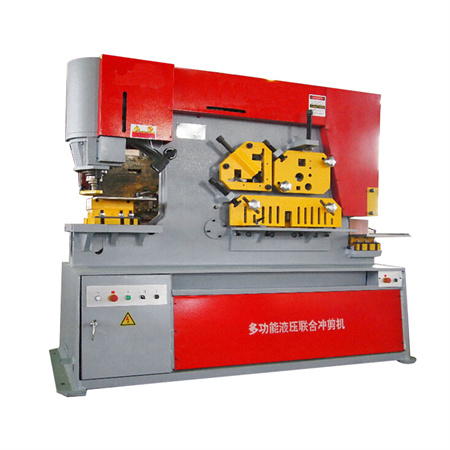 Kínai gyártás Q35YL-20 hidraulikus vasmegmunkáló gép/hidraulikus lyukasztógép és nyírógép