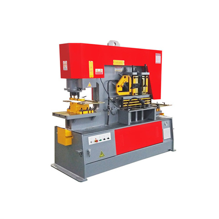Ironworker Press Ironworker Machine China Erőteljes CNC hidraulikus vasmunkás lyukasztó présgép ár