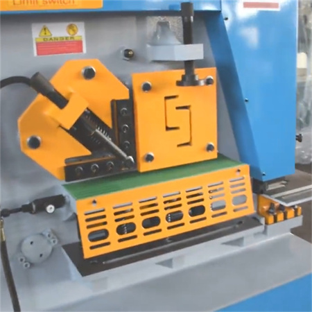Új hidraulikus vasműves gép lyukasztáshoz és nyíráshoz