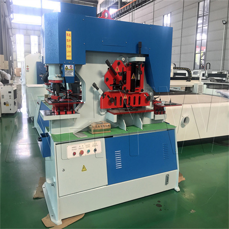 Kínában gyártott Q3516 120 tonnás hidraulikus vasmunkás olló acél lyukasztó és vágógép hidraulikus vasmegmunkáló gép