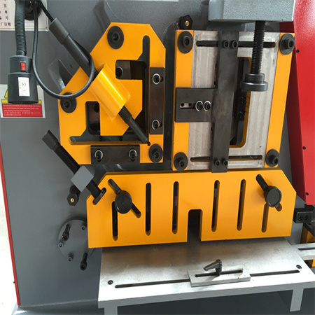 Hidraulikus vasmunkás szögacél nyírógép fémlemez bemetsző gép
