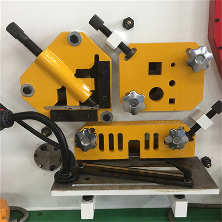Q35Y hidraulikus vasmunkás kombinált lyukasztó és nyírógép hajlítás és bevágás