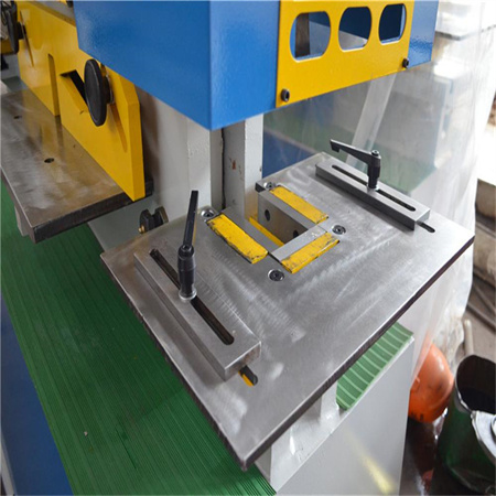 Q35Y-50 hidraulikus vasmegmunkáló lemezlyukasztáshoz és szögvas nyíráshoz CNC 12 CE hidraulikus prés