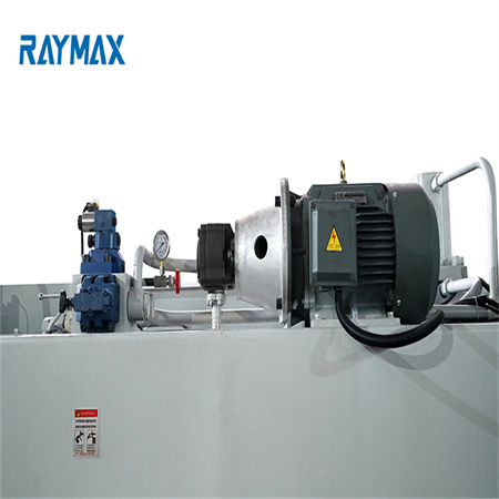 Professzionális gyártó qc12k 6x3200 hidraulikus lengőgerendás automata nyíró és nyomófék gép Kínában