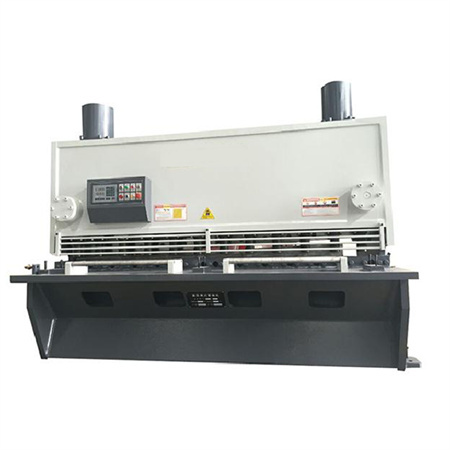 Hidraulikus CNC/NC 4mm 6mm 8mm 10mm acél vágógép acéllemez guillotine nyírógép E22/DA41 nagy pontossággal