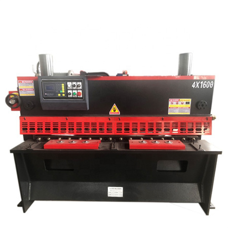 10 mm-es hidraulikus guillotine nyírógép/cnc acéllemez vágógép nyírógép fémlemez hengerlés vágás hajlítás 120