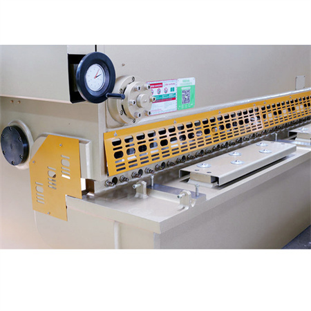 Európai szabványos rozsdamentes acéllemez vágógép / vaslemez lemezvágó gép / guillotine nyírógép