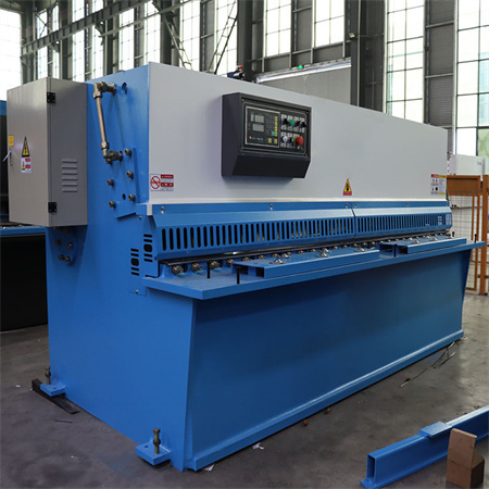 Egyedi kiváló minőségű QC12K automatikus CNC acéllemez fémlemez hidraulikus vágó guillotine nyírógép
