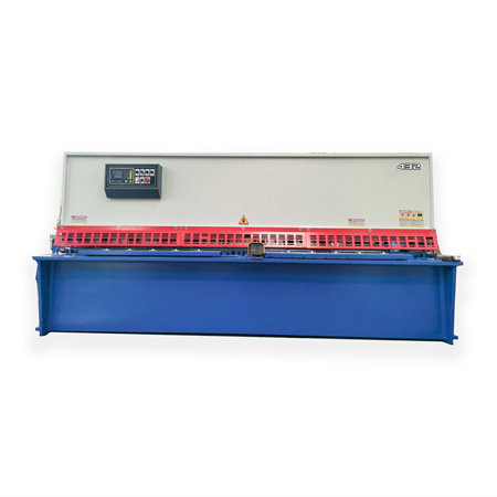 Egyedi kiváló minőségű QC12K automatikus CNC acéllemez fémlemez hidraulikus vágó guillotine nyírógép