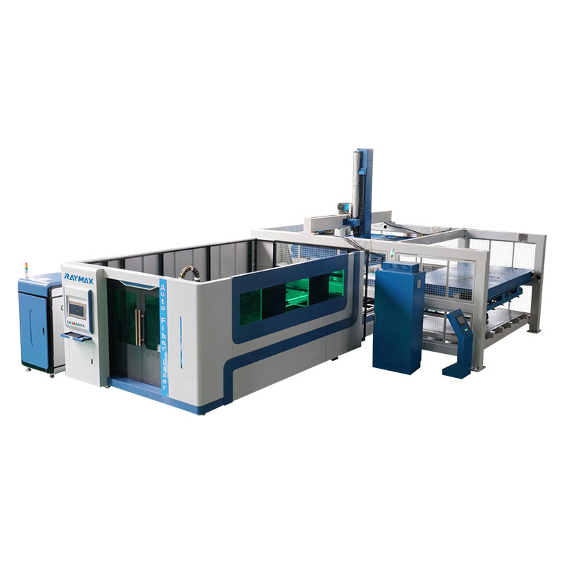 Vízhűtéses automata CNC fémszálas lézervágó gép 1500w