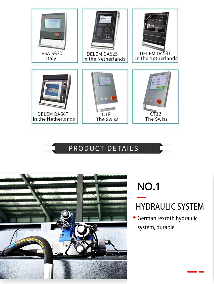 Wc67y 100t lemezvas hidraulikus présfékezőgép hajlítógép ár